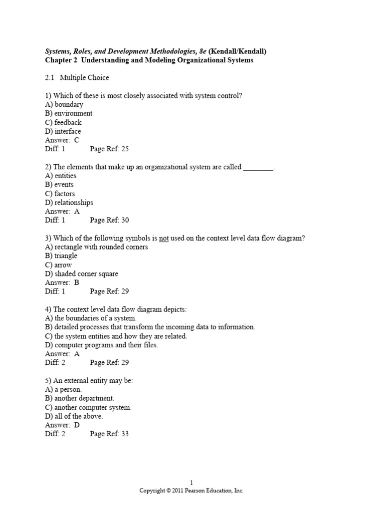 Kendall Sad8e Tif Ch02 | PDF | System | Enterprise Resource Planning