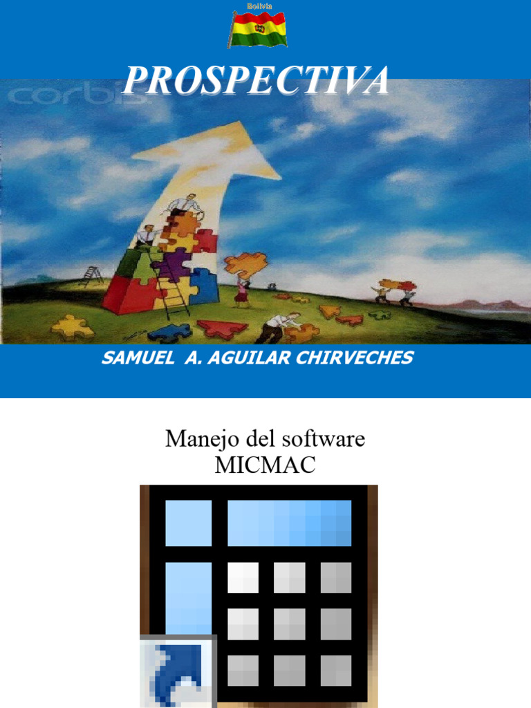 Guía de Uso de Software MICMAC | PDF | Planificación