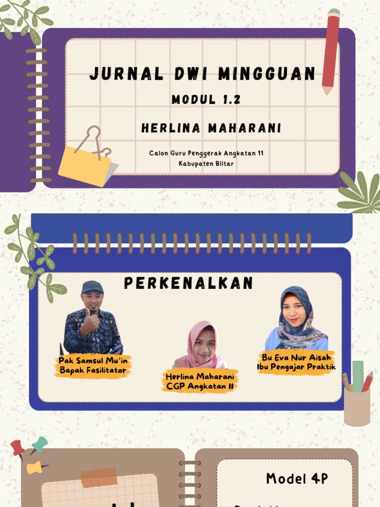 Refleksi Pembelajaran Guru Penggerak | PDF | Karier & Perkembangan