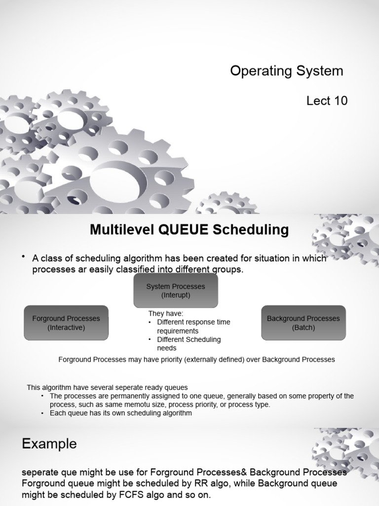 Multilevel Queue Scheduling Explained | PDF | Scheduling (Computing ...