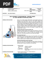 Metrohm LL Solvotrode pH Electrode Guide | PDF | Ph | Titration