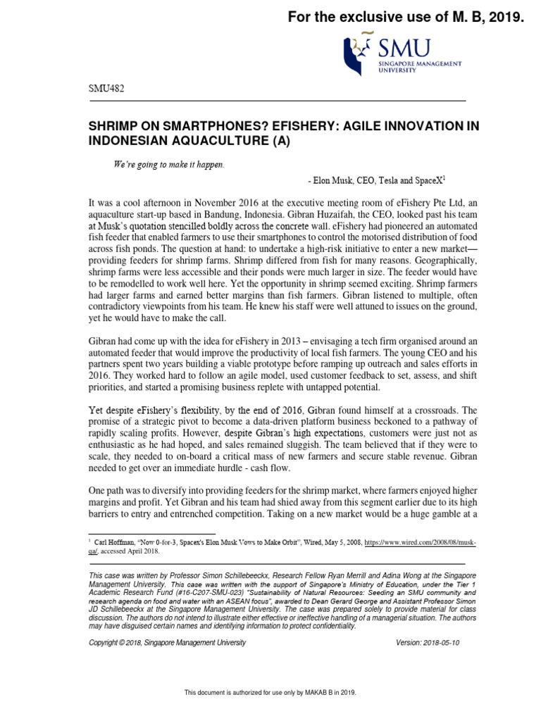 case 5 shrimp on smartphones efishery agile innovation in