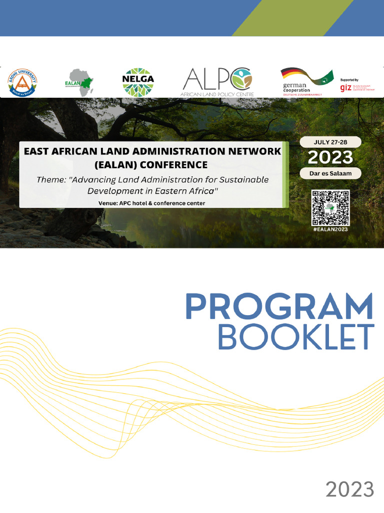 EALAN 2023 Conference Agenda | PDF | Economies