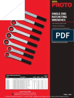 Proto Single End Ratcheting Wrenches P20625