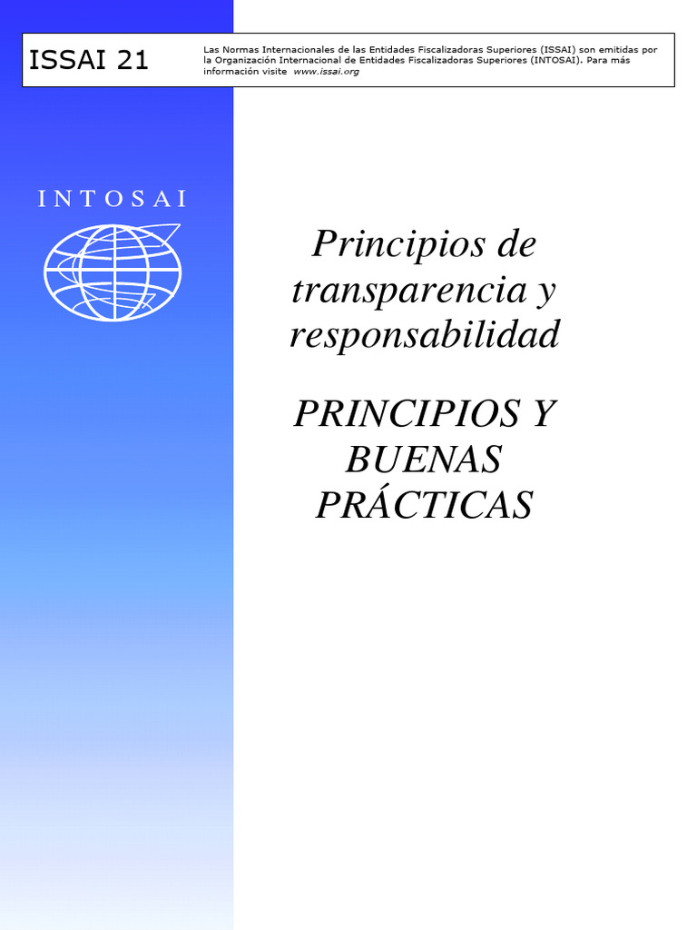 Buenas Prácticas de Transparencia EFS | PDF | Auditoría | Parlamento