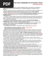 Lucas 9.57-62 - Quien Esta Primero en Tu Vida