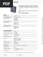 UI-16 I/O Module Datasheet | PDF | Voltage | Manufactured Goods
