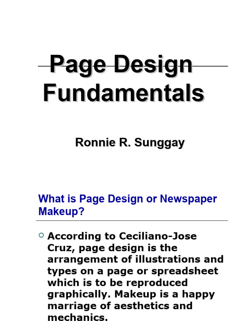 Pagelayoutfinal 130121065216 Phpapp01 | PDF | Page Layout | Typefaces