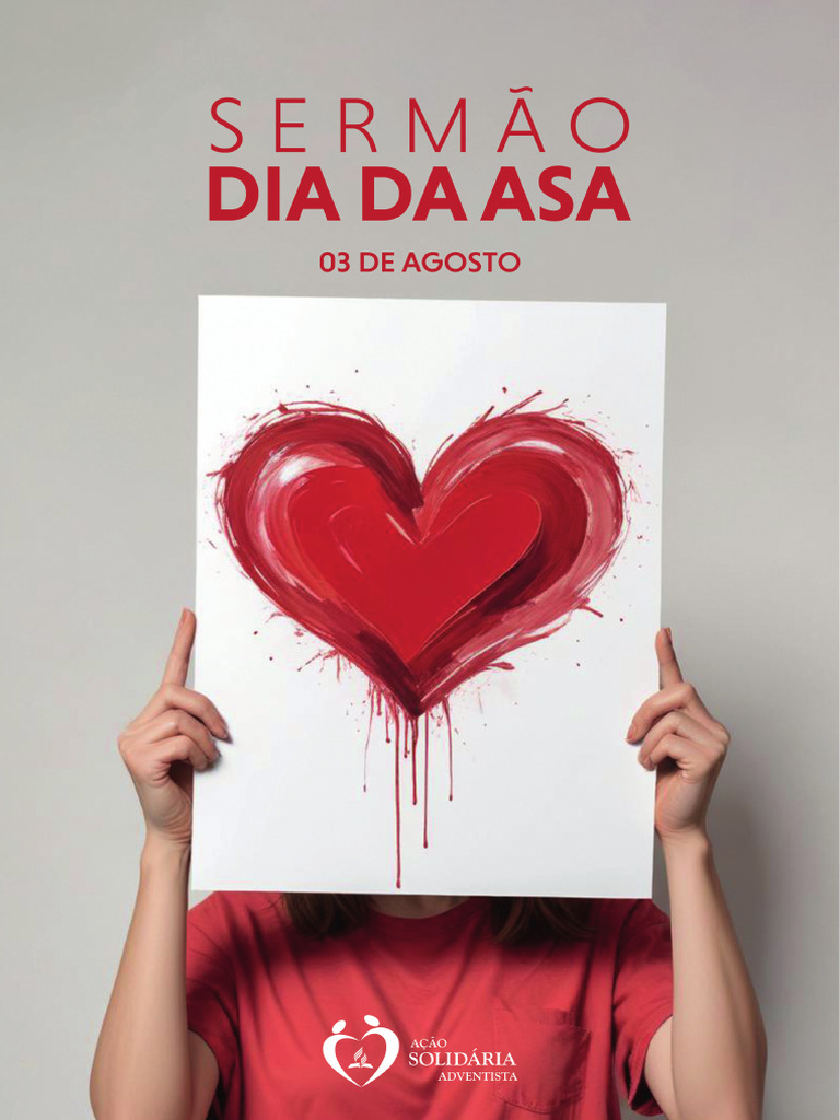 Sermão Dia Da ASA 2024 - Modelo 02 | PDF | Jesus | Amor