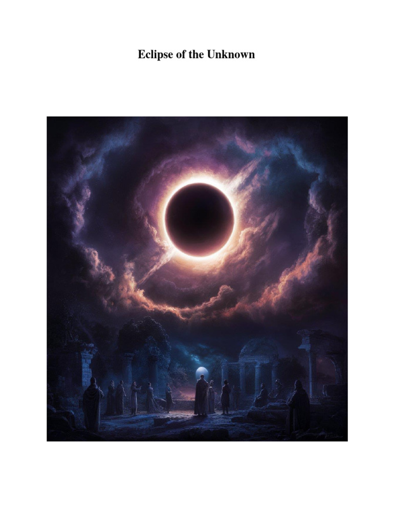 Eclipse Of The Unknown Pdf Eclipse Planets