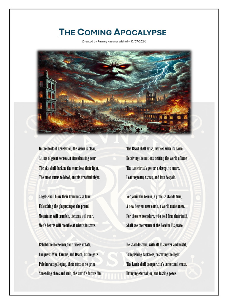 The Coming Apocalypse (Watermarked) | PDF