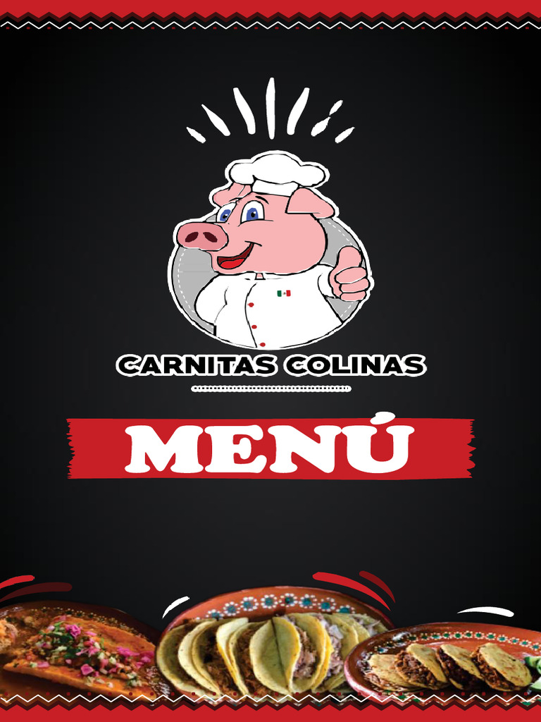 Menú de Tacos y Gorditas Mexicanas | PDF | Taco | Alimentos preparados