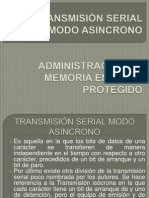 TRANSMISIÓN SERIAL MODO ASINCRONO