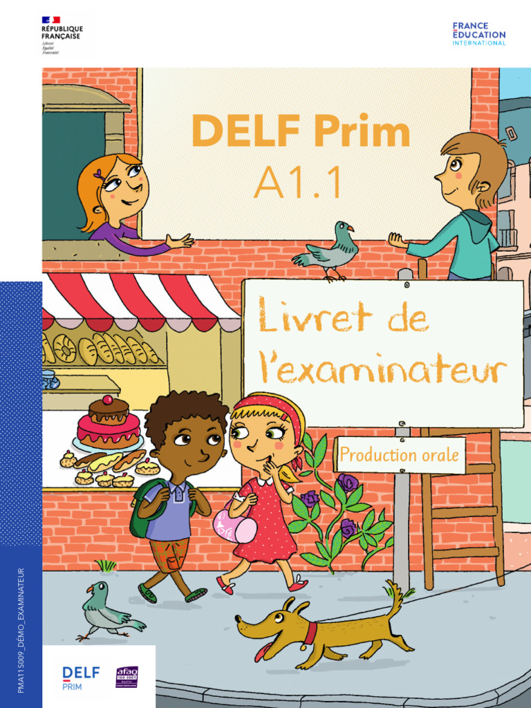 Production Orale DELF Prim A1.1 | PDF