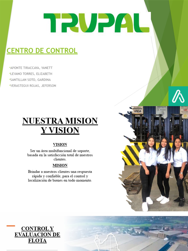 Centro de Control Trupal - Avance 3 | PDF