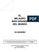 El Milagro Mas Grande Del Mundo - Og Mandino