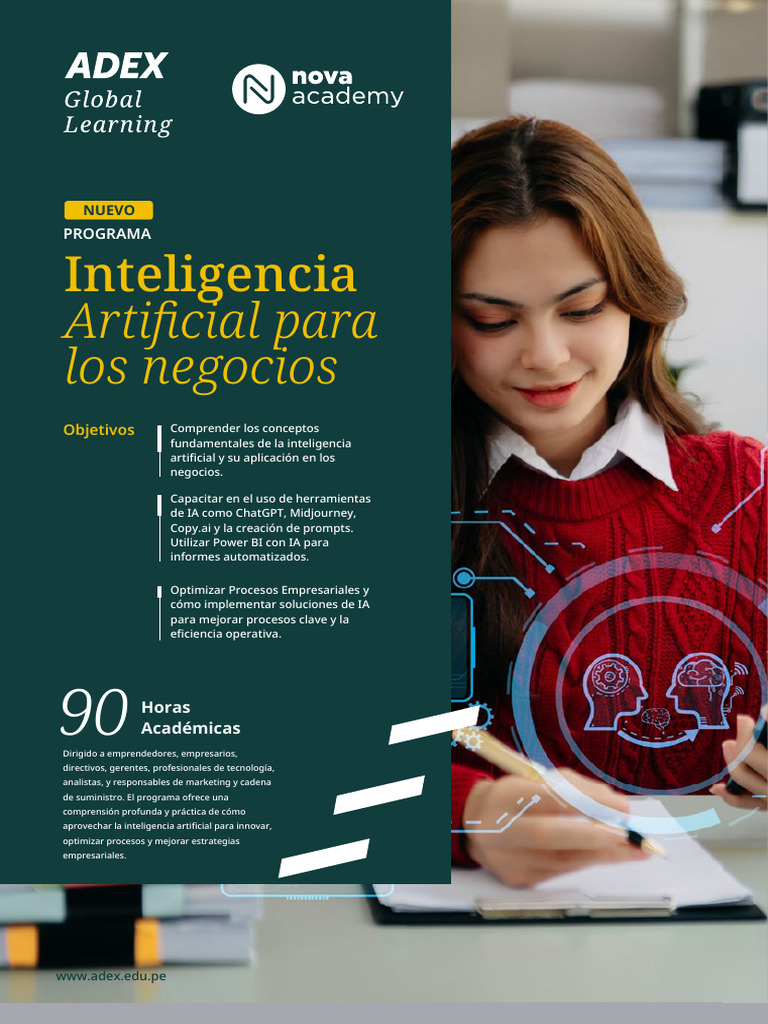IA para Negocios: Programa ADEX Global | PDF | Inteligencia artificial ...