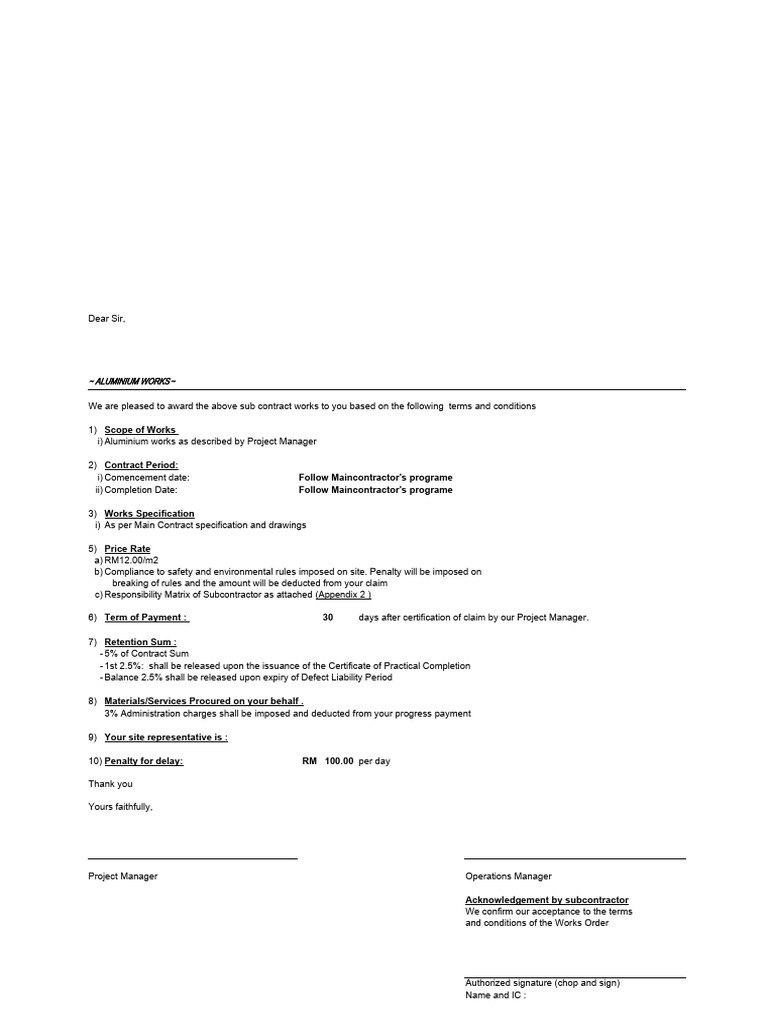 work-order-sample-pdf-consultant