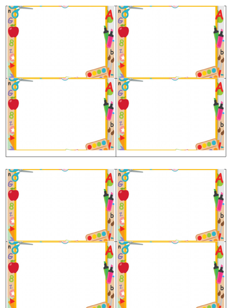 Phonics Border | PDF