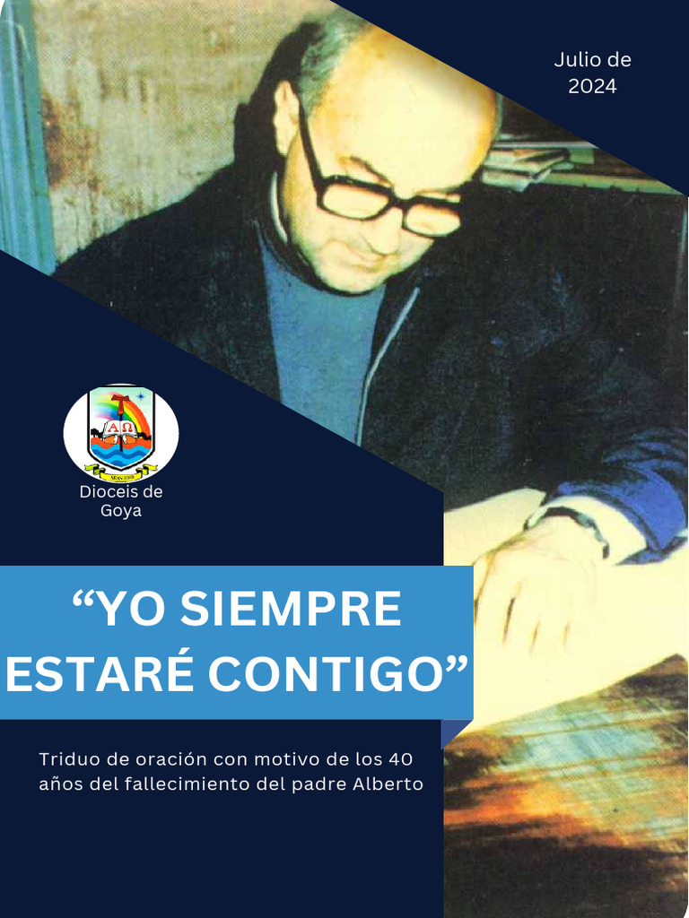 Triduo A Alberto Devoto | PDF | eucaristía | Cristo (título)