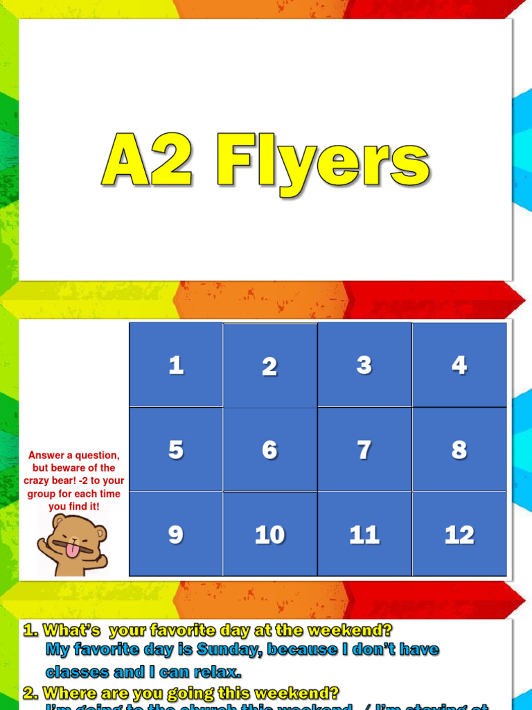 Pre School Activities Pdf