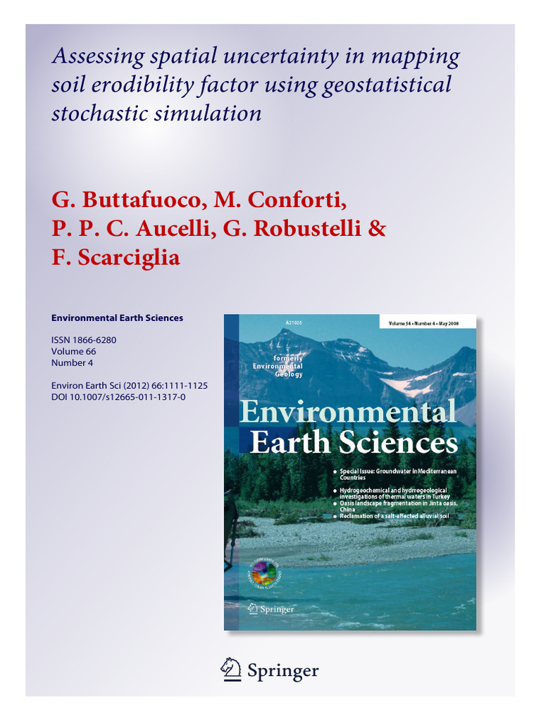 Assessing Spatial Uncertainty in Mapping | PDF | Normal Distribution ...