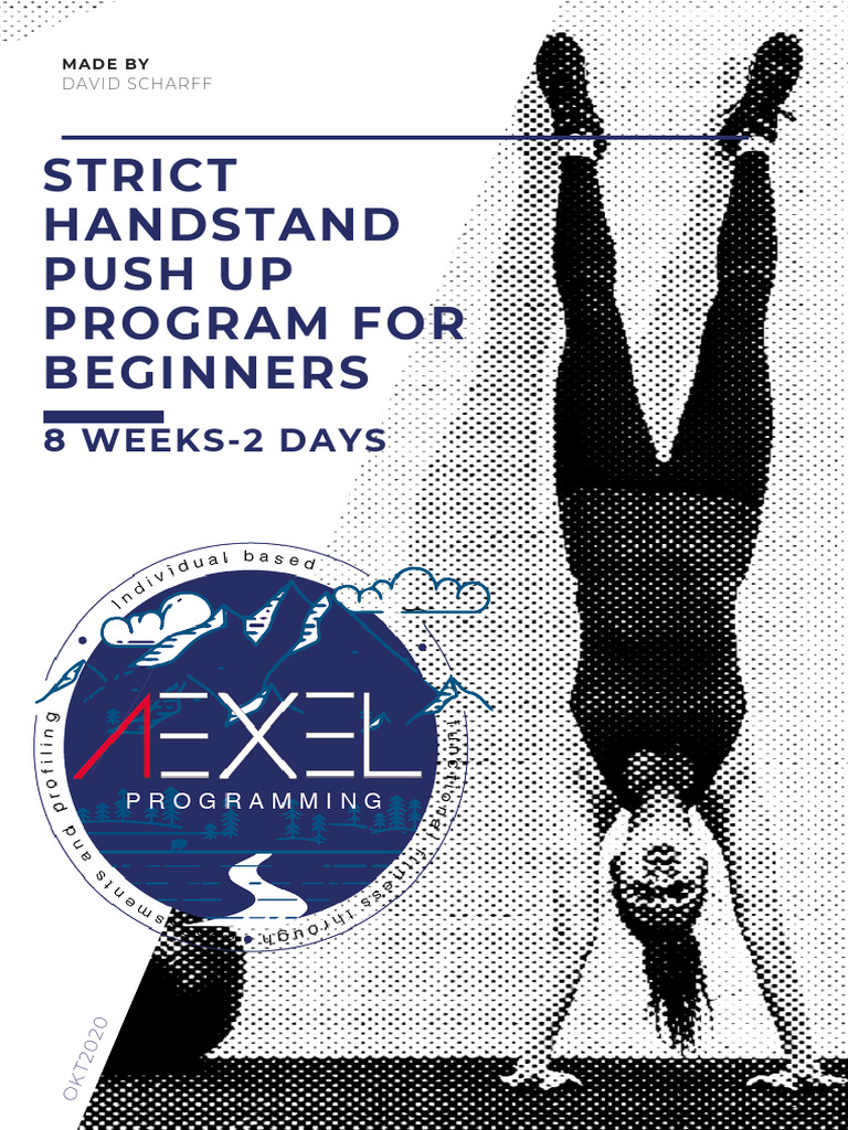 Beginner Strict Handstand Push Up Program | PDF | Strength Training ...