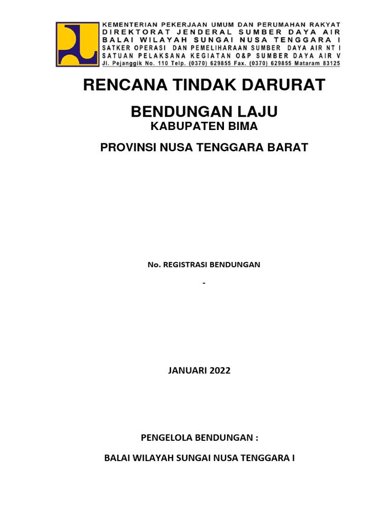 Profil Adenan Rasyid dalam RTD Bendungan | PDF