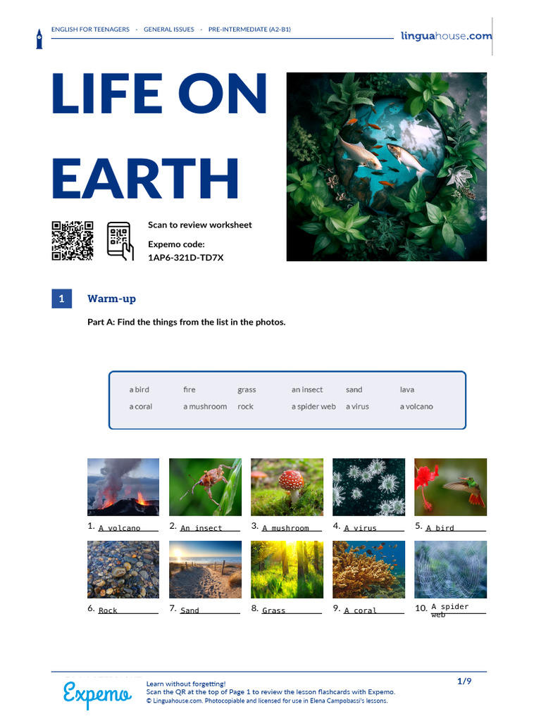 Understanding Life on Earth | PDF | Earth | Plural