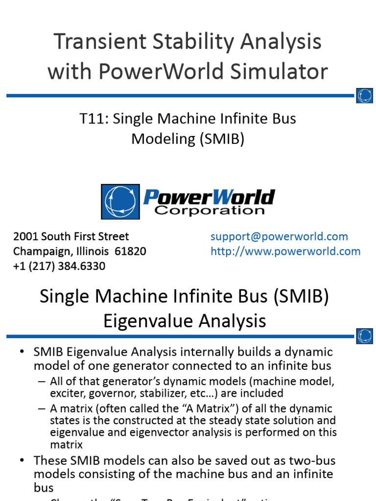 SMIB Eigenvalue Analysis Guide | PDF | Eigenvalues And Eigenvectors ...
