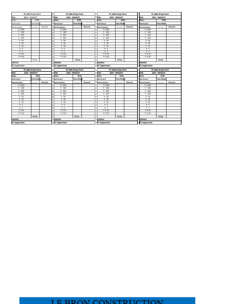 Station Forms | PDF | Filling Station | Banking Technology