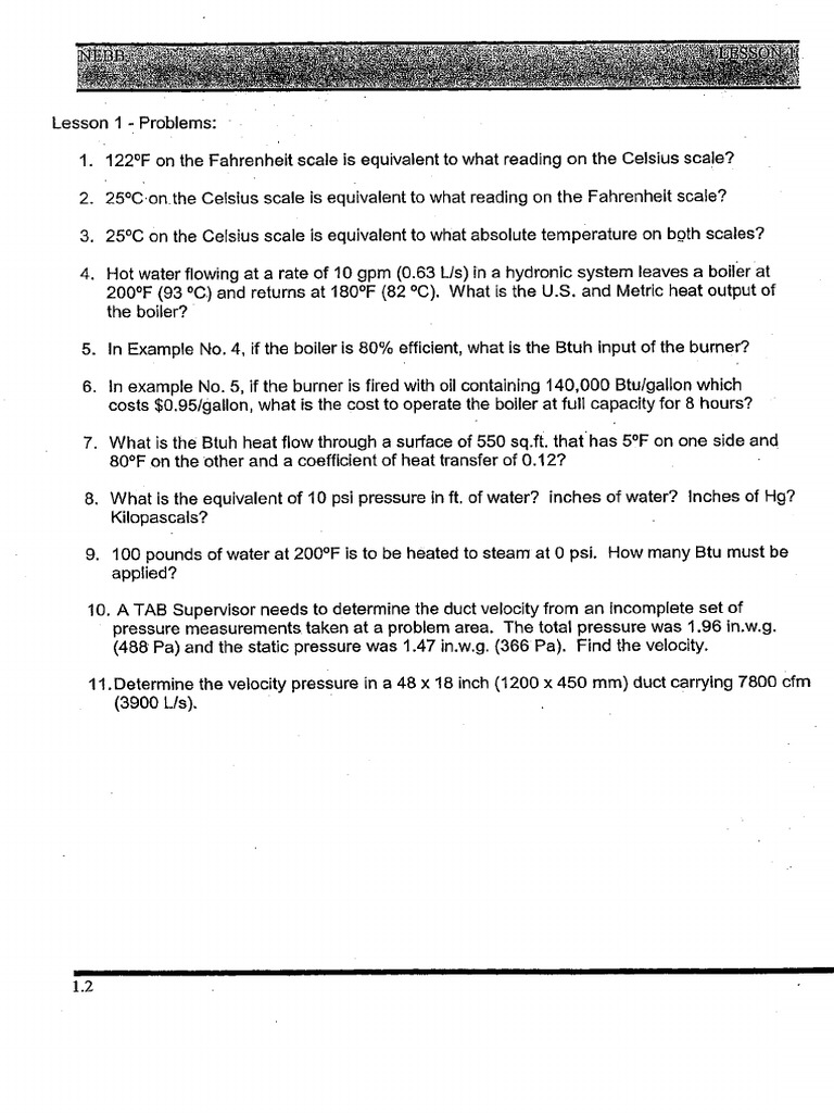 TAB Study Course For Technicians - QUESTION ONLY | PDF