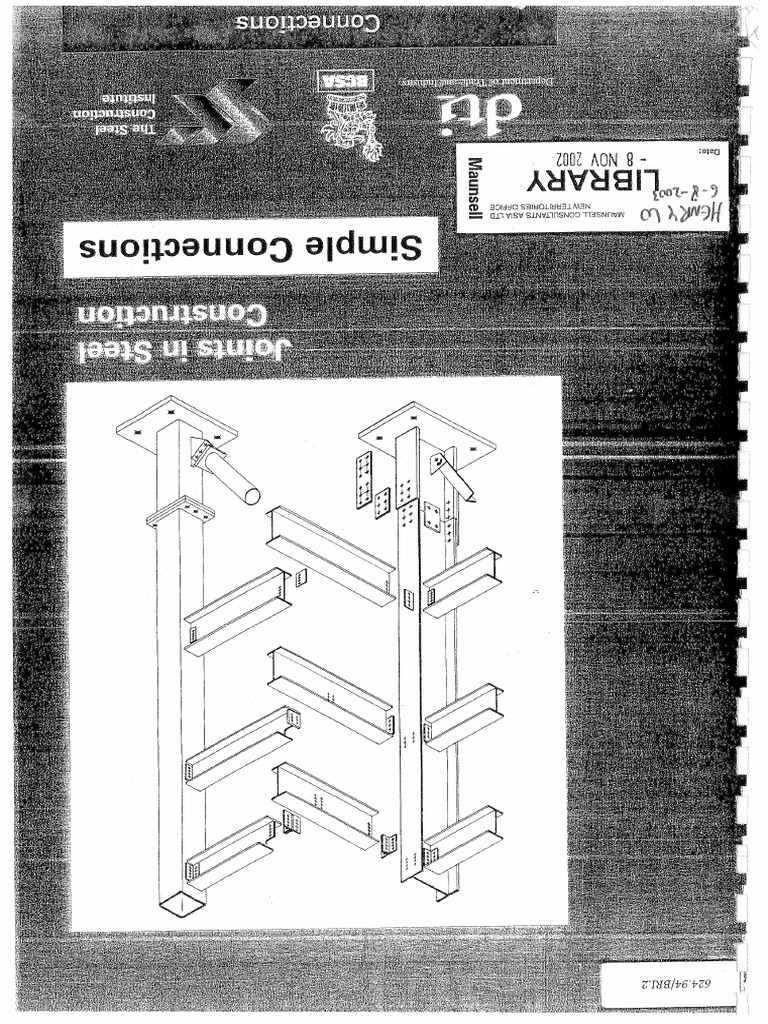 Joints in Steel Construction - Simple Connections | PDF