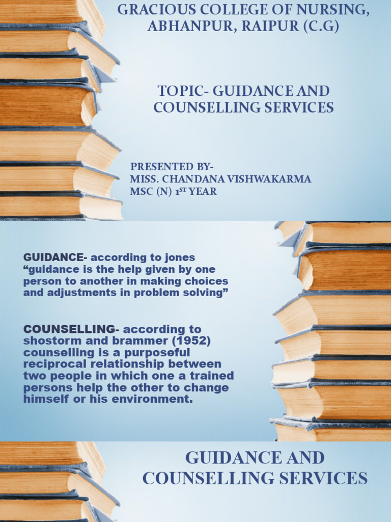 Guidance and Counselling Service | PDF | Psychotherapy | Psychology