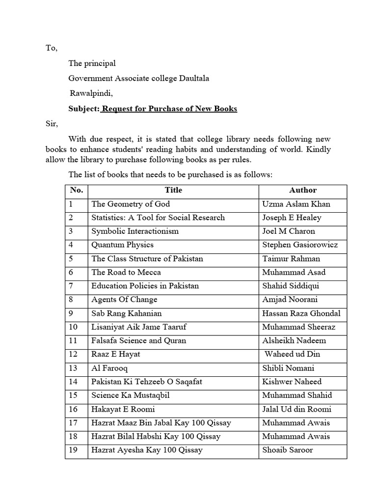 Libarary Books Demand | PDF