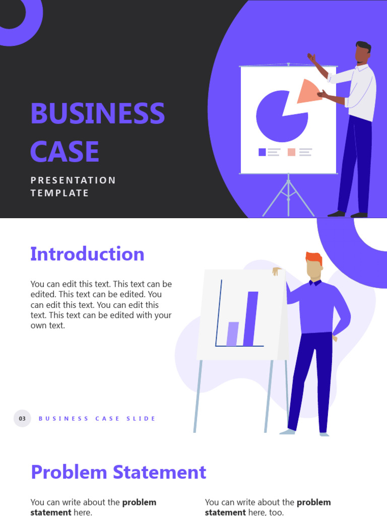 Business Case Slide Template Download | PDF | Career & Growth | Business