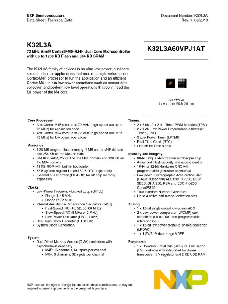 K32L3A | PDF | Booting | Flash Memory