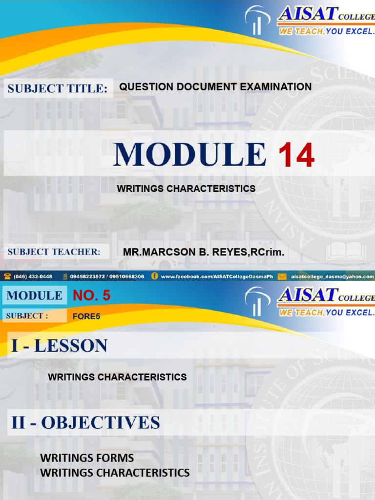 Forensic Document Analysis Guide | PDF
