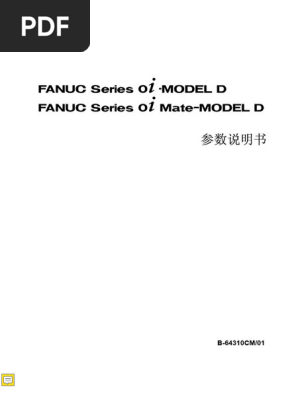 Fanuc Series 系统oi系统参数说明书手册b 64310 | PDF