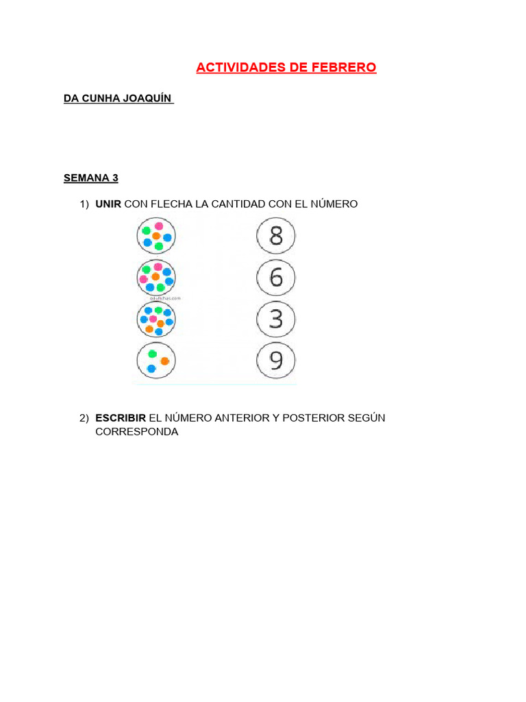 Actividades Escolares Pdf