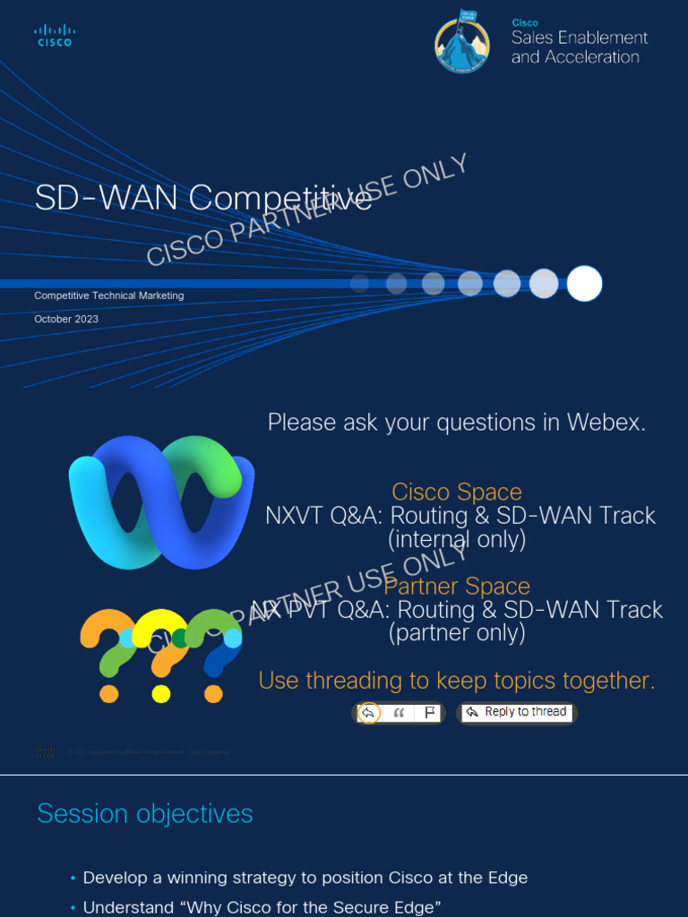 SD WAN Competitive1 | PDF | Cloud Computing | Computer Network