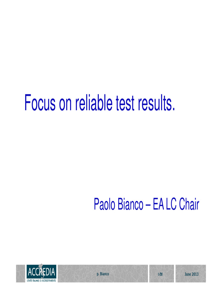UE Test Results Overview | PDF | International Organization For ...