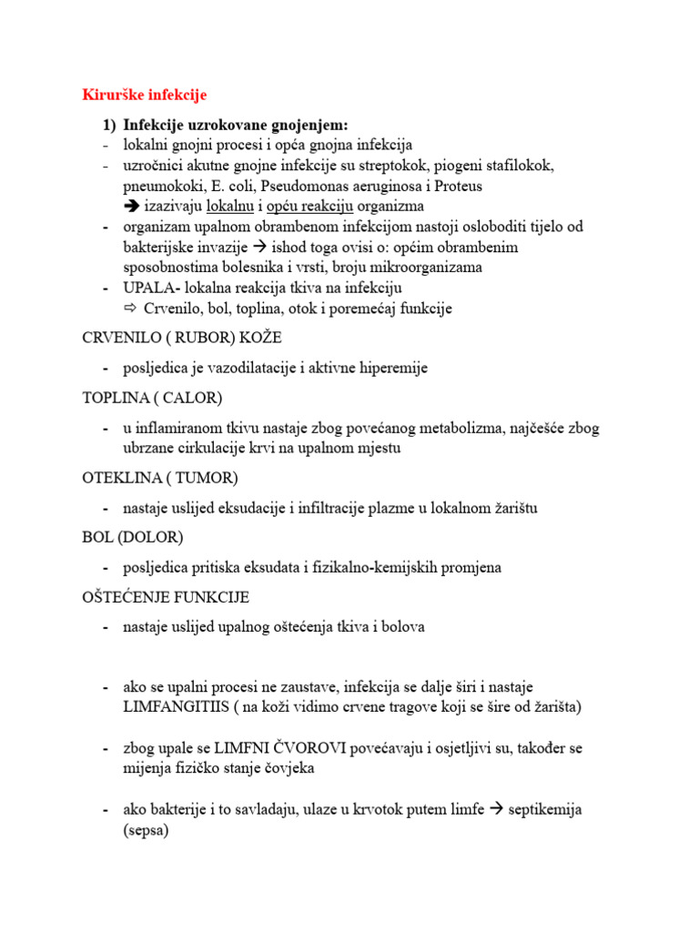 Infekcije | PDF