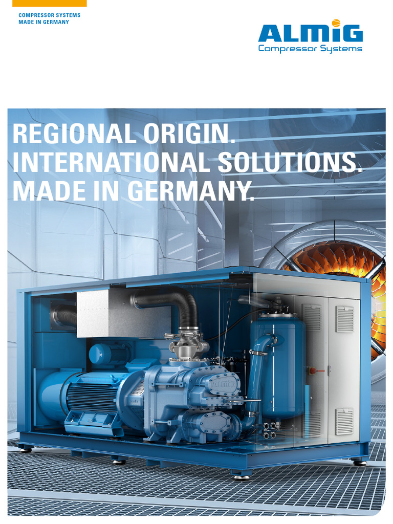 ALMiG: Premium German Compressor Systems | PDF | Efficient Energy Use ...