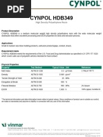 CYNPOL HM50100 HDPE Product Overview | PDF | Polyethylene | Materials