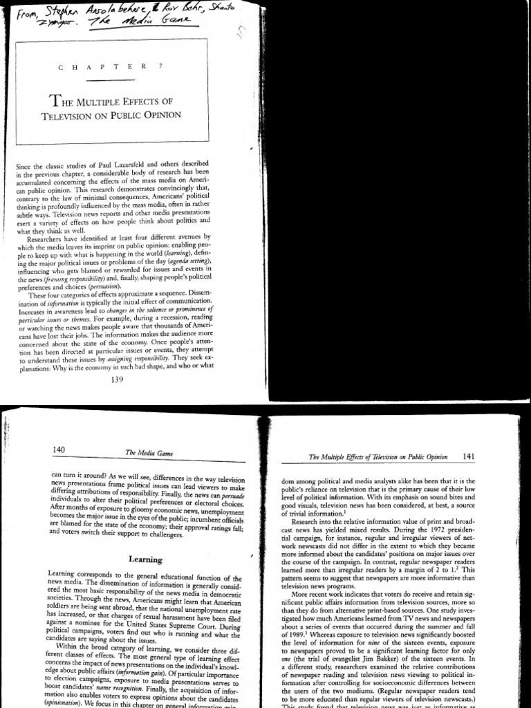 The Multiple Effects of Tel | PDF