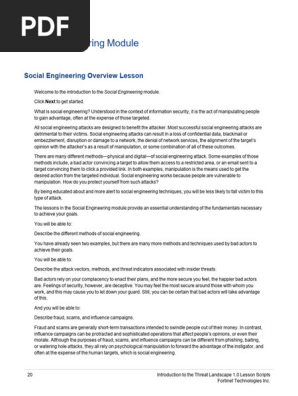 Social engineering