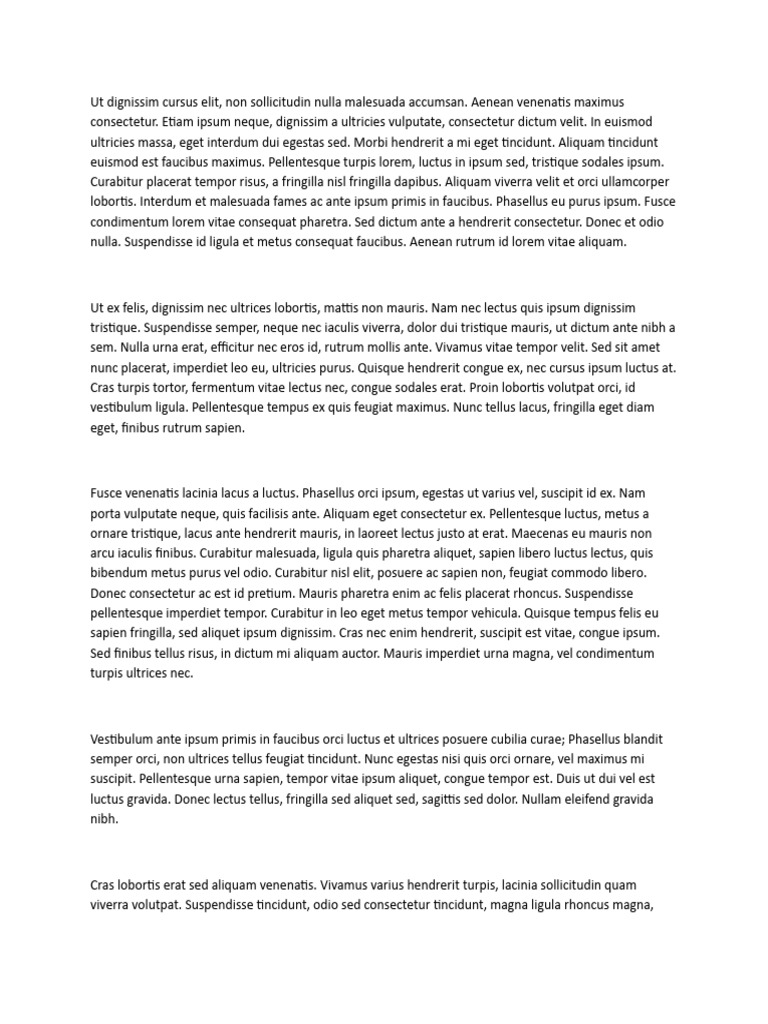 Cras Augue Arcu | PDF