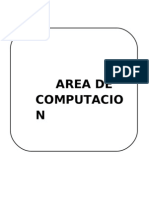 Plan Curricular Anual - Computacion