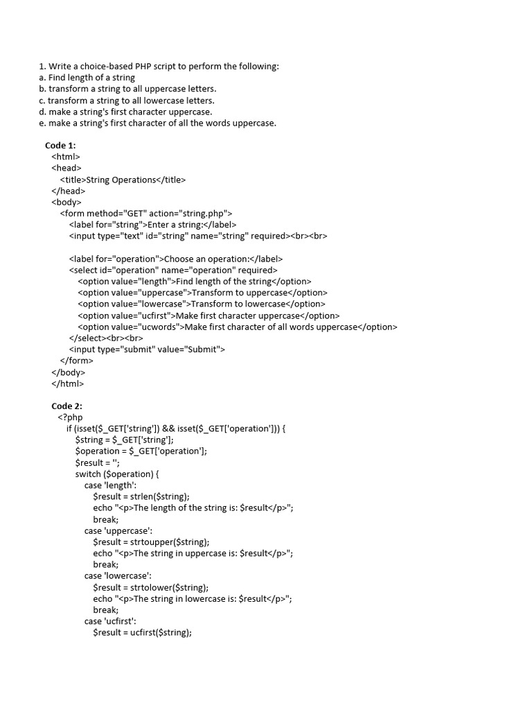 Php String To Lower